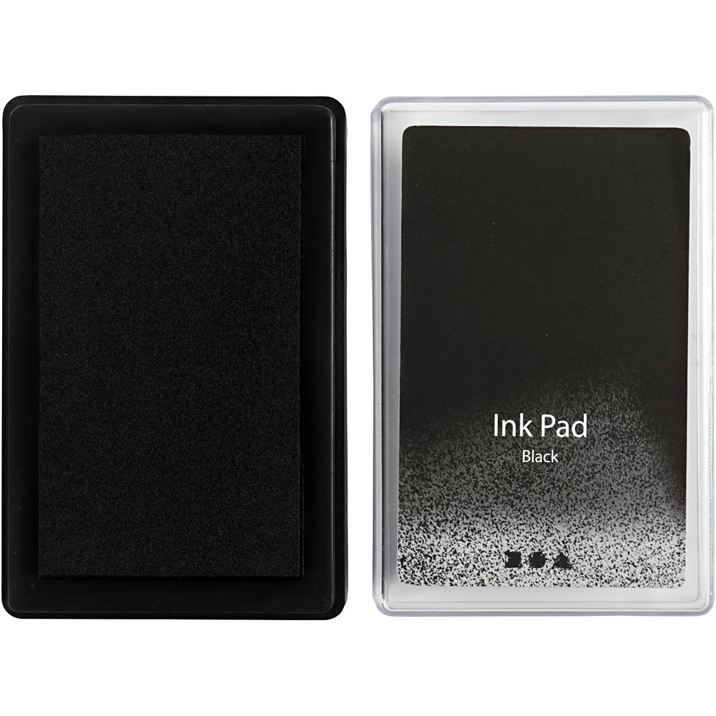 Creativ Company Stamp Ink Black, 9x6cm