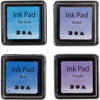 Creativ Company Stamp Ink Blue Tones Purple, 4st.