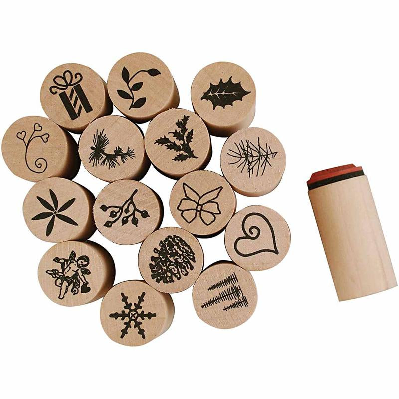 Creative Company Deco Art Stamps Christmas, 15dlg.