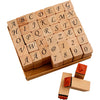 Creativ Company Stamps, AFM 13x13 mm, aprox. 8 mm, 42 Div 1 set