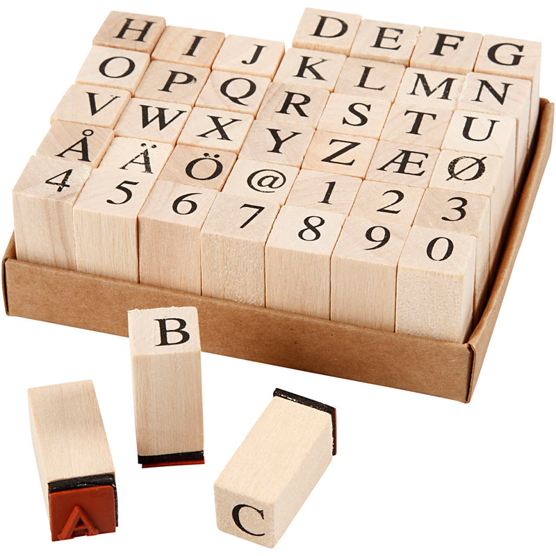 Creative Company Stamps, AFM 13x13 mm, ca. 8 mm, 42 Div 1 Box