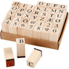 Creative Company Stamps, AFM 13x13 mm, ca. 8 mm, 42 Div 1 Box