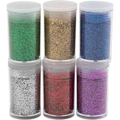 Creativ empresa bio destellos, varios colores, 6x7 ml 1 caja