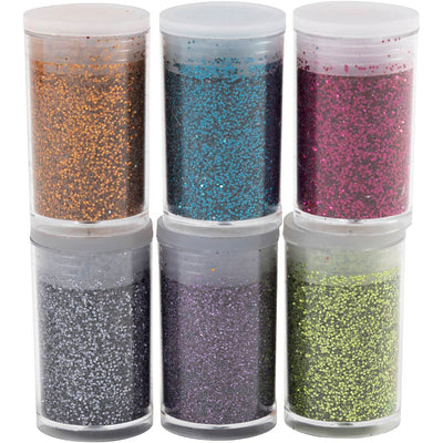 Creativ company bio sparkles, vari colori, 6x7 ml 1 scatola