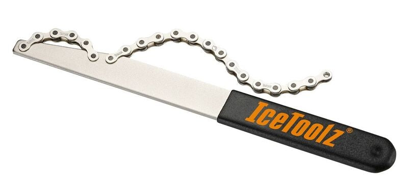 Icetoolz Frewheel Cliente con cubiertas de cadena +Mango 53A2