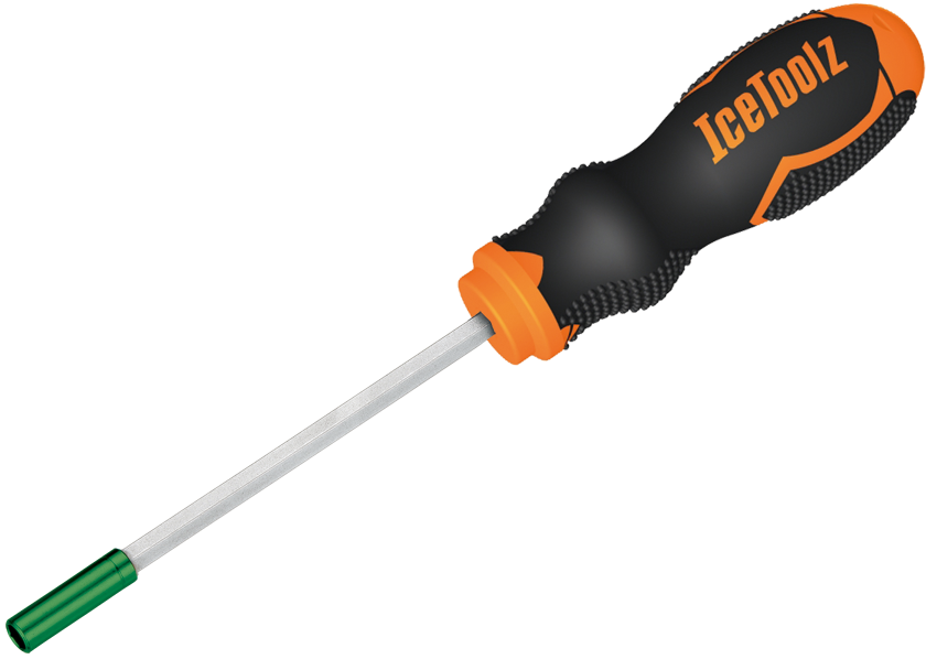 IceToolz Spaaknippelsleutel 12B3 voor 3,2 mm (vierkante) nippels