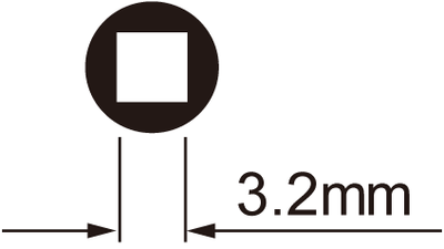 Icetoolz Spaak Niple Key 12B3 para Nippels de 3.2 mm (cuadrado)