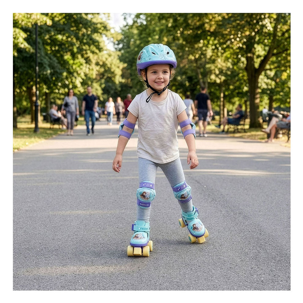 Mondo Mondo Frozen Roller skating with protective set, MT 22-29