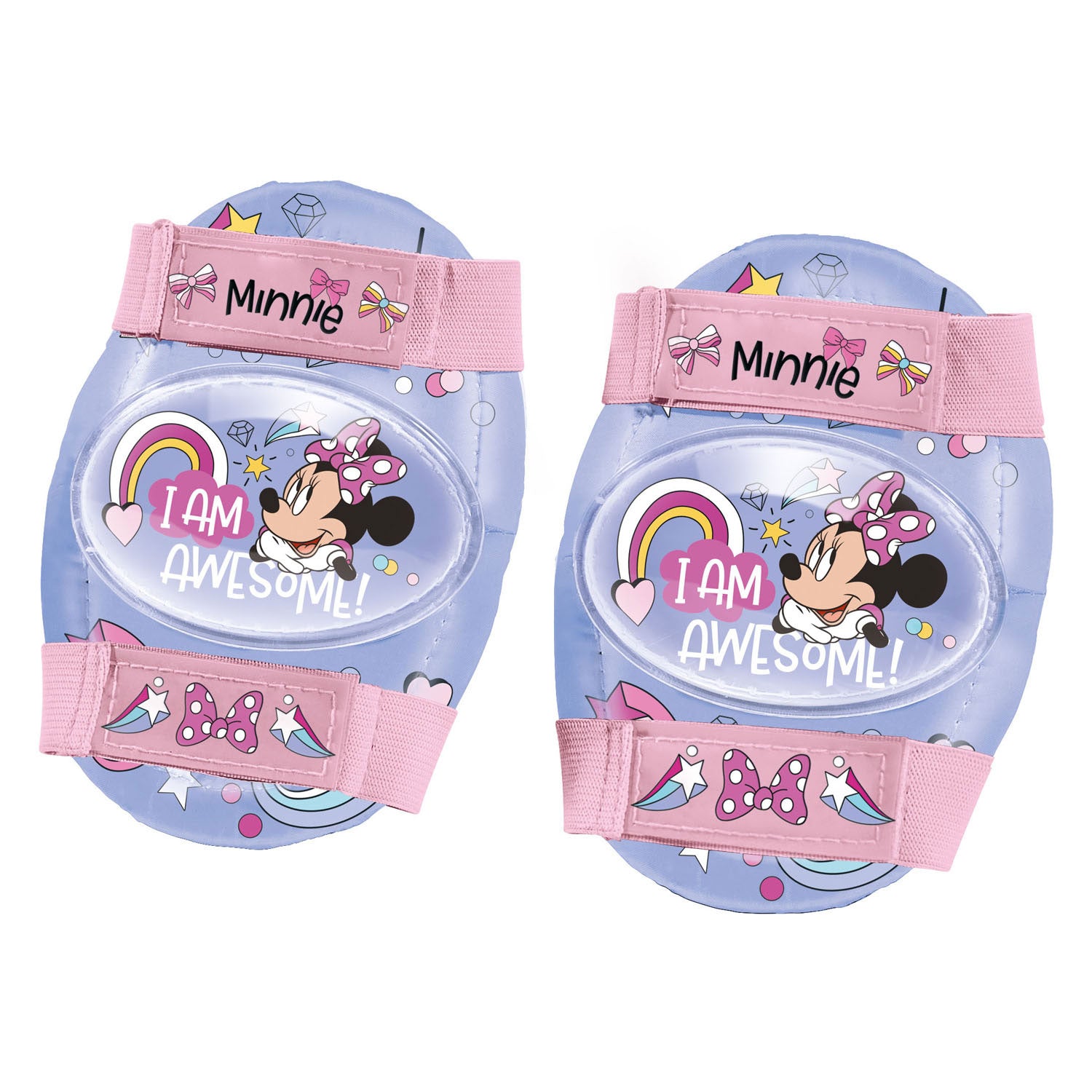Mondo Minnie Roller Skating con set protector