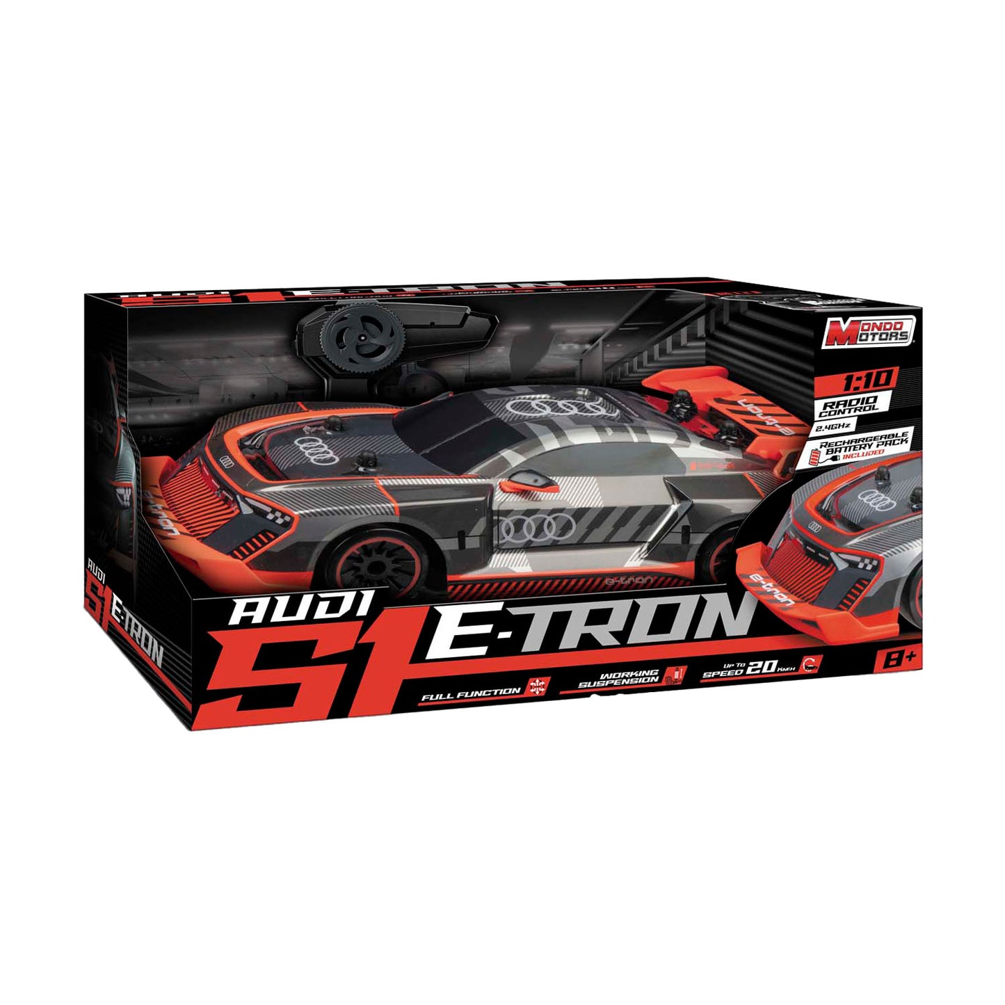 Mondo Motors RC Auto Auti S1 E Tron, Escala 1:10