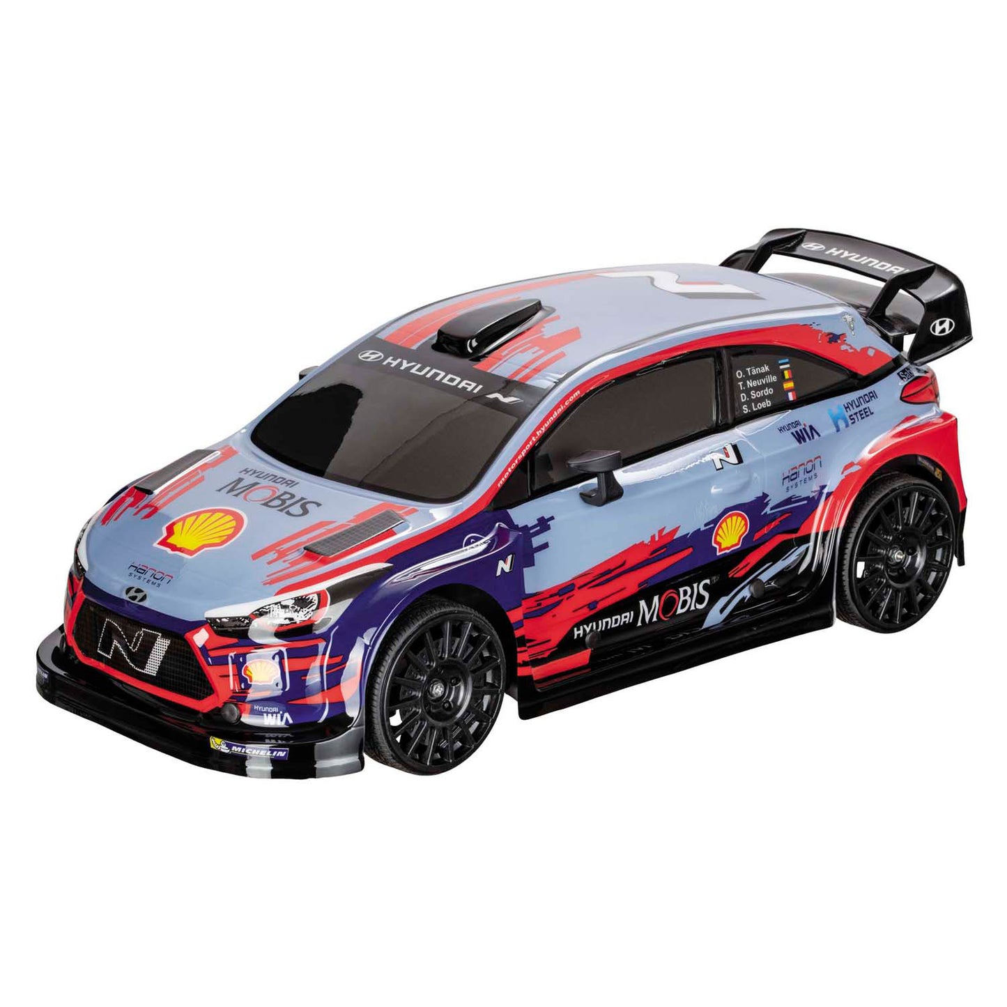 Mondo Motors RC Orientable Auto Hyundai I20 WRC 23, Escala 1:10
