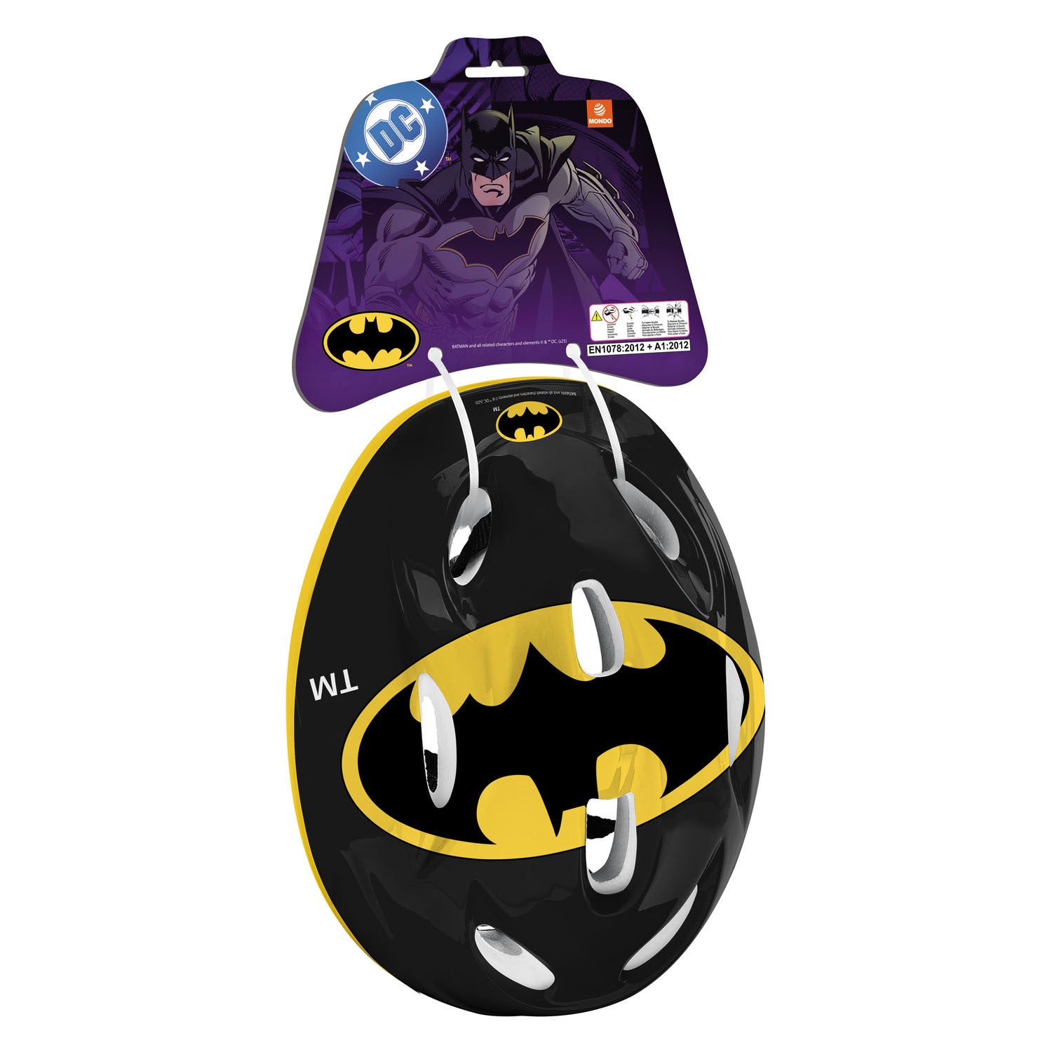 Casco per bambini Mondo Batman - 52-56 cm