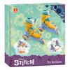 Pattini a rotelle Mondo 3 ruote cucite - misura 29-32 cm