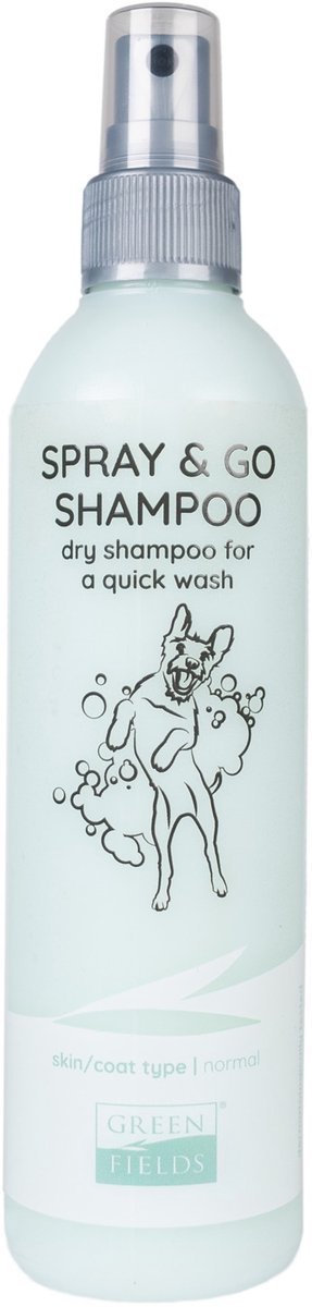 Greenfields dog shampoo spray go - dog coat care - 250 ml