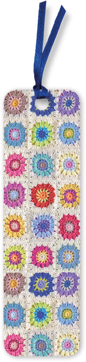 Flame tree bookmarks (foiled)- aimee stewart: granny squares bookmarks (pack of 10)