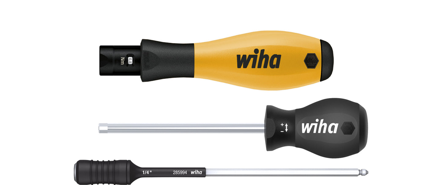Wiha momentschroevendraaier torquevario-s esd (zwart geel, 0,5 - 2 nm)