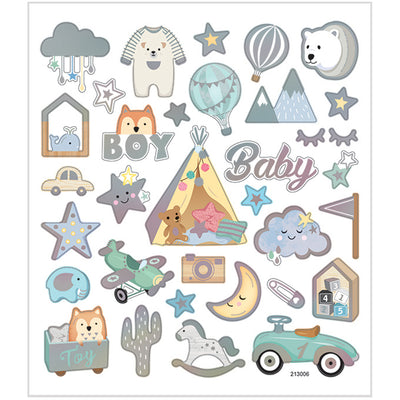 Pegatizas de creativ Company Baby Boy, 1 Hoja