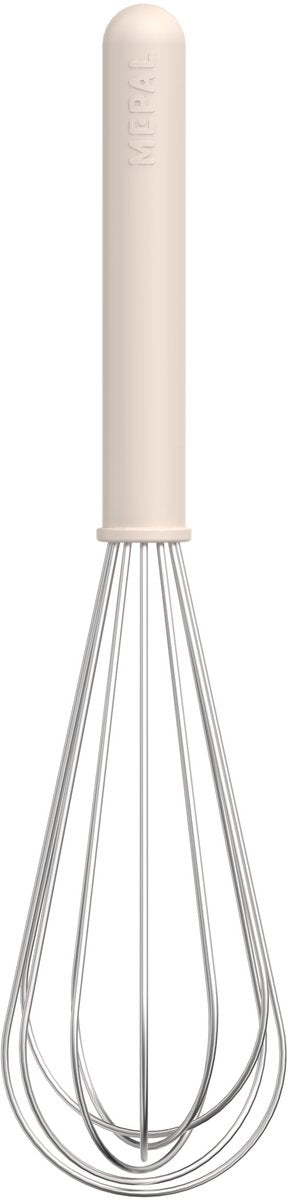 Batidor Mepal Chef It de acero inoxidable - 30 cm - Los alambres conservan su forma - Fácil de limpiar - Apto para lavavajillas - Utensilios de cocina - Tiza