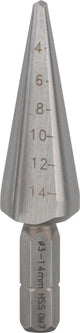 Placa Bosch 6 lados 3-14mm
