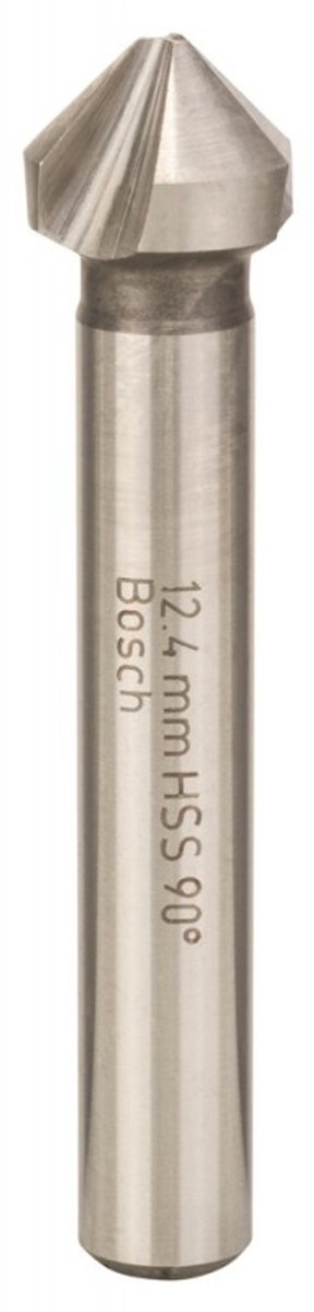 Bosch - Broca avellanadora cónica hss con 3 placas de perforación, DIN 335 12,4 mm, m6, 56 mm, 8 mm