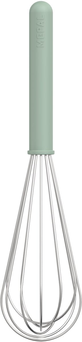 Batidor Mepal de acero inoxidable chef it - 30 cm - los alambres conservan su forma - fácil de limpiar - apto para lavavajillas - utensilios de cocina - salvia nórdica
