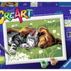 Ravensburger Pintura Ciora en número Cats y perros durmiendo