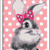 Ravensburger Creart Painting di Number Rabbit con glitter