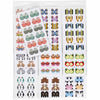 Adesivi indice aziendale Creativ, foglio 7,5x15 cm, 10 scatole 1 scatola