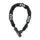 Axa Linq 110 Lock de cadena de bicicletas - Arte 2 - 110 cm - Negro