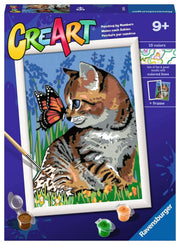 Ravensburger creart schilderen op nummer - beste vrienden - afbeelding 1