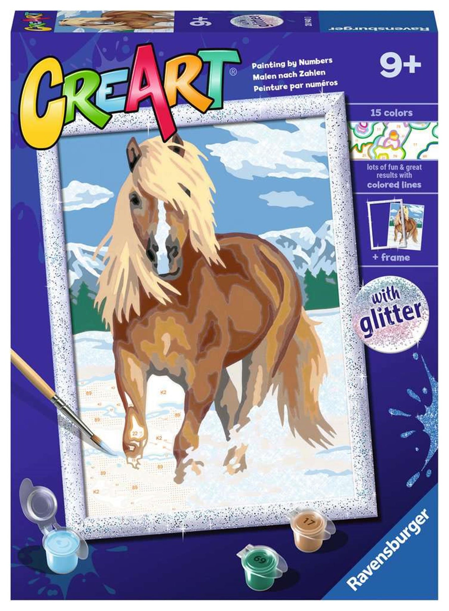 Ravensburger Creart Pintura por número Het Koninklijke Caballo