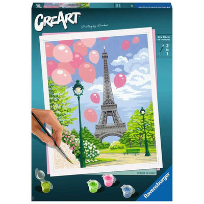 Ravensburger Creart Painting di Song Spring a Paris