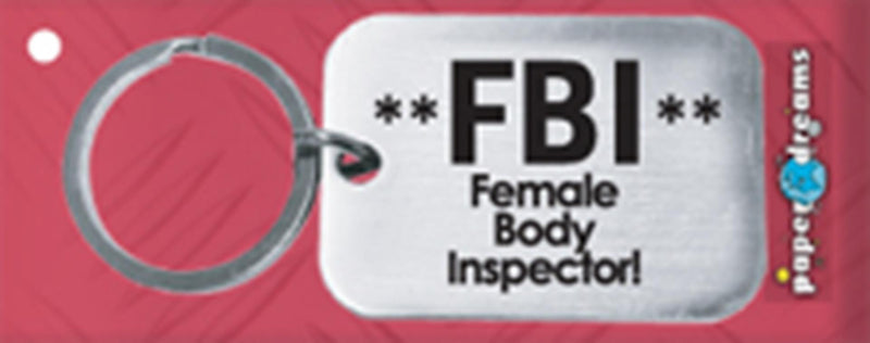 Paperdreams sleutelhanger fbi