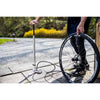 Trivio - pompa da bicicletta hurricane alta pressione 16 bar 240 psi in alluminio