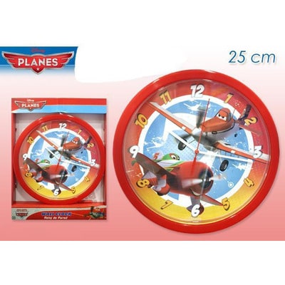 Disney Planes Reloj de pared 25 cm de diámetro