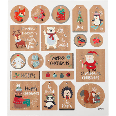 Pegatizas de creativ Company Navidad, 1 hoja
