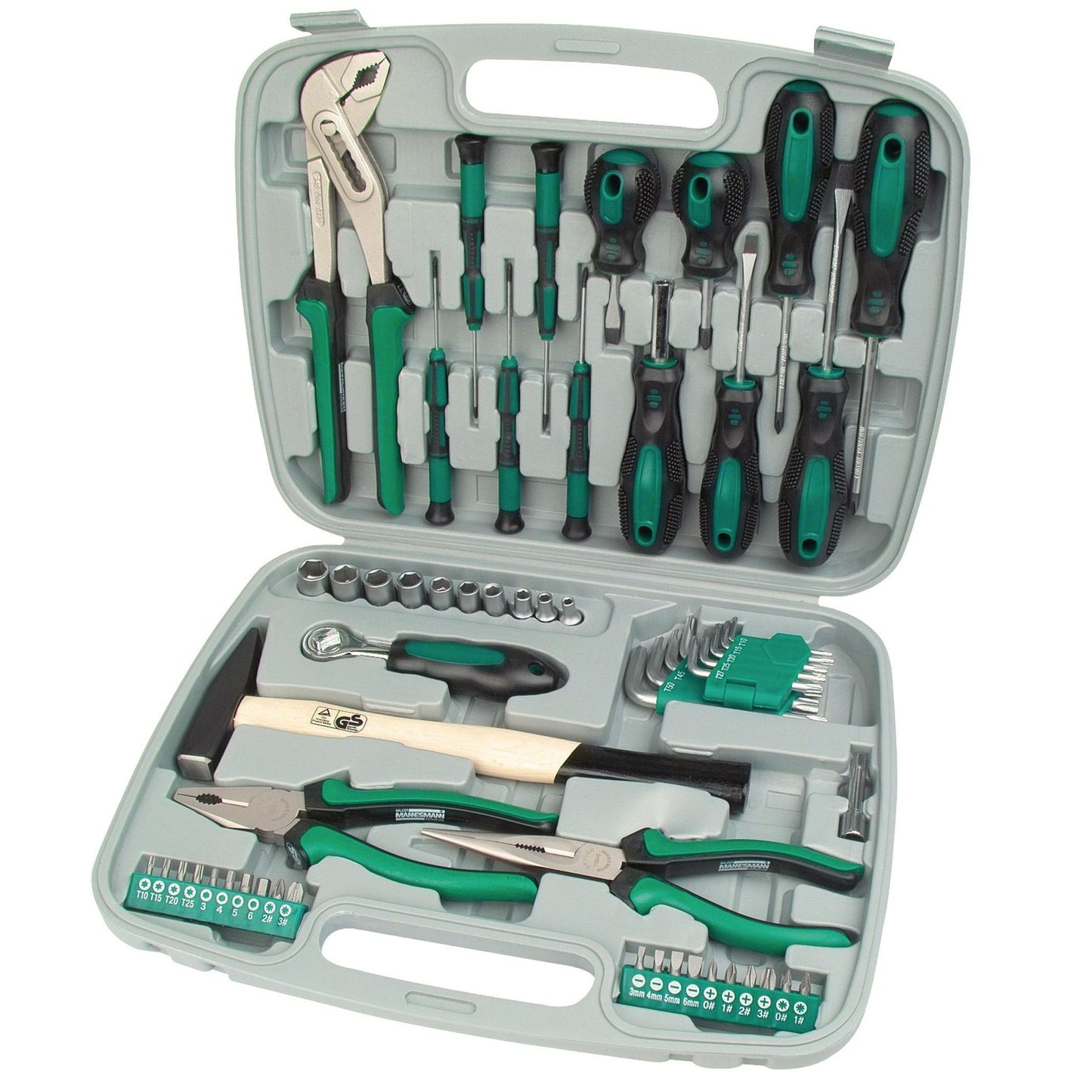 Set di attrezzi Brüder Mannesmann 57 pezzi (hobby) - 29057