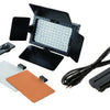 Falcon eyes led lamp set dimbaar dv-96v-k2 incl. accu