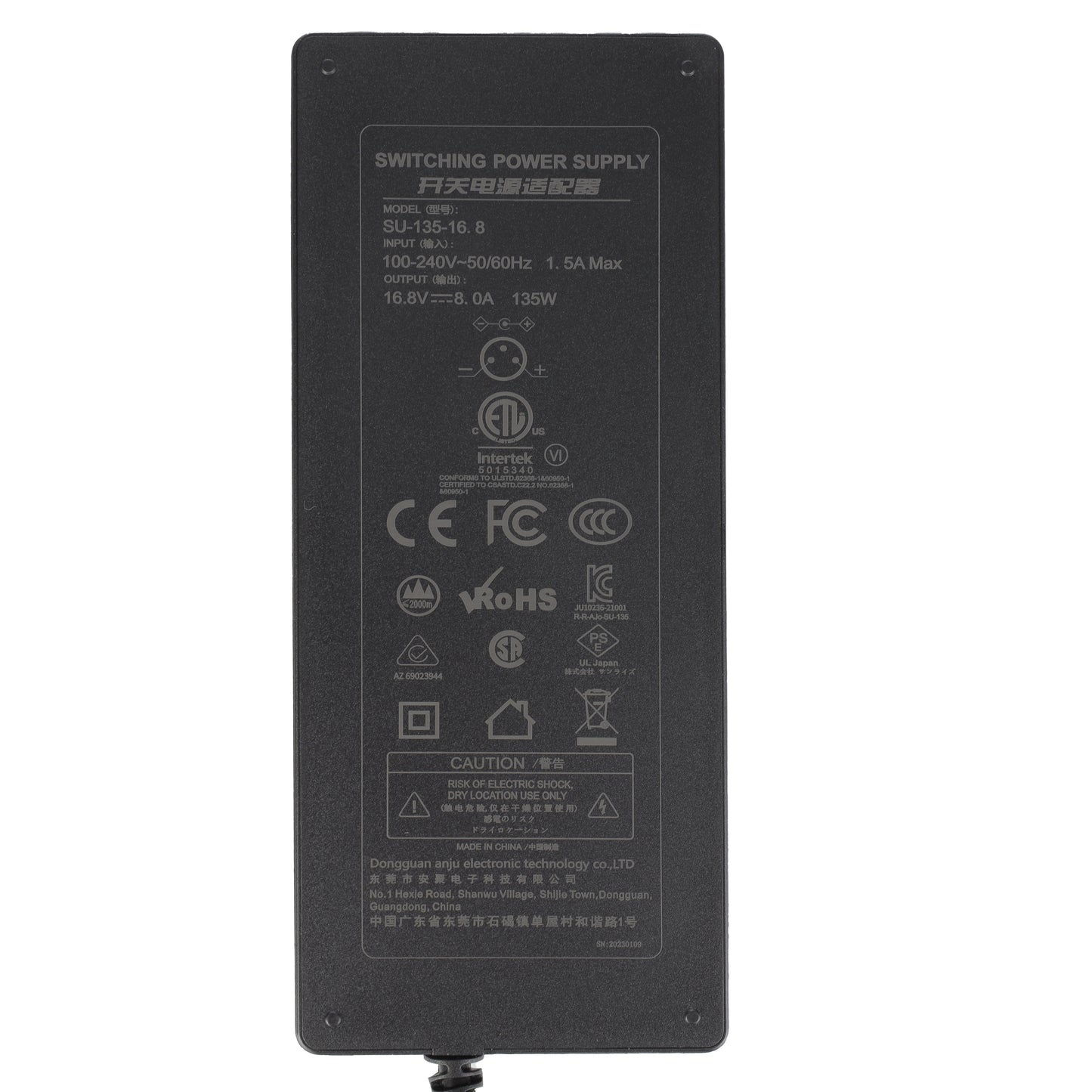 Falcon eyes voeding sp-ac16.8-8a 4 pin