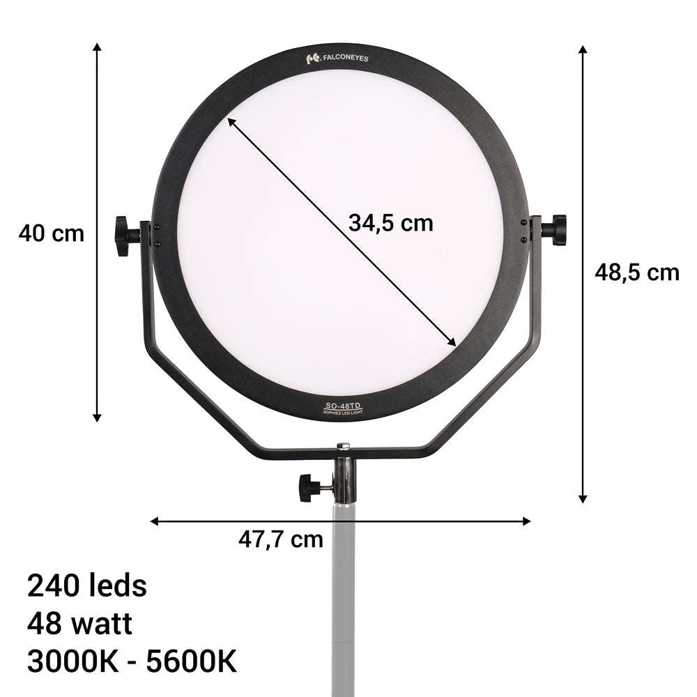 Lampada a LED Bilor Eyes Falcon Sophiez SO-48TD su 230V