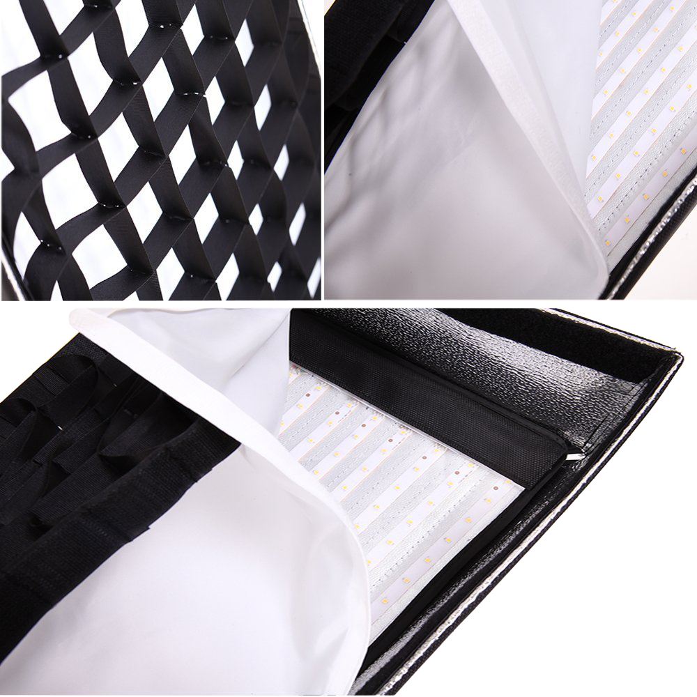 Falcon Eyes SoftBox + Honeycomb RX-B36HC per LED RX-36TDX