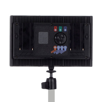 Falcon eyes rgb led lamp set t8 incl. accu