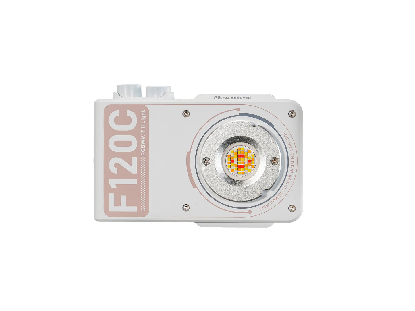 Falcon eyes rgbww cob pocket led lamp set f120c