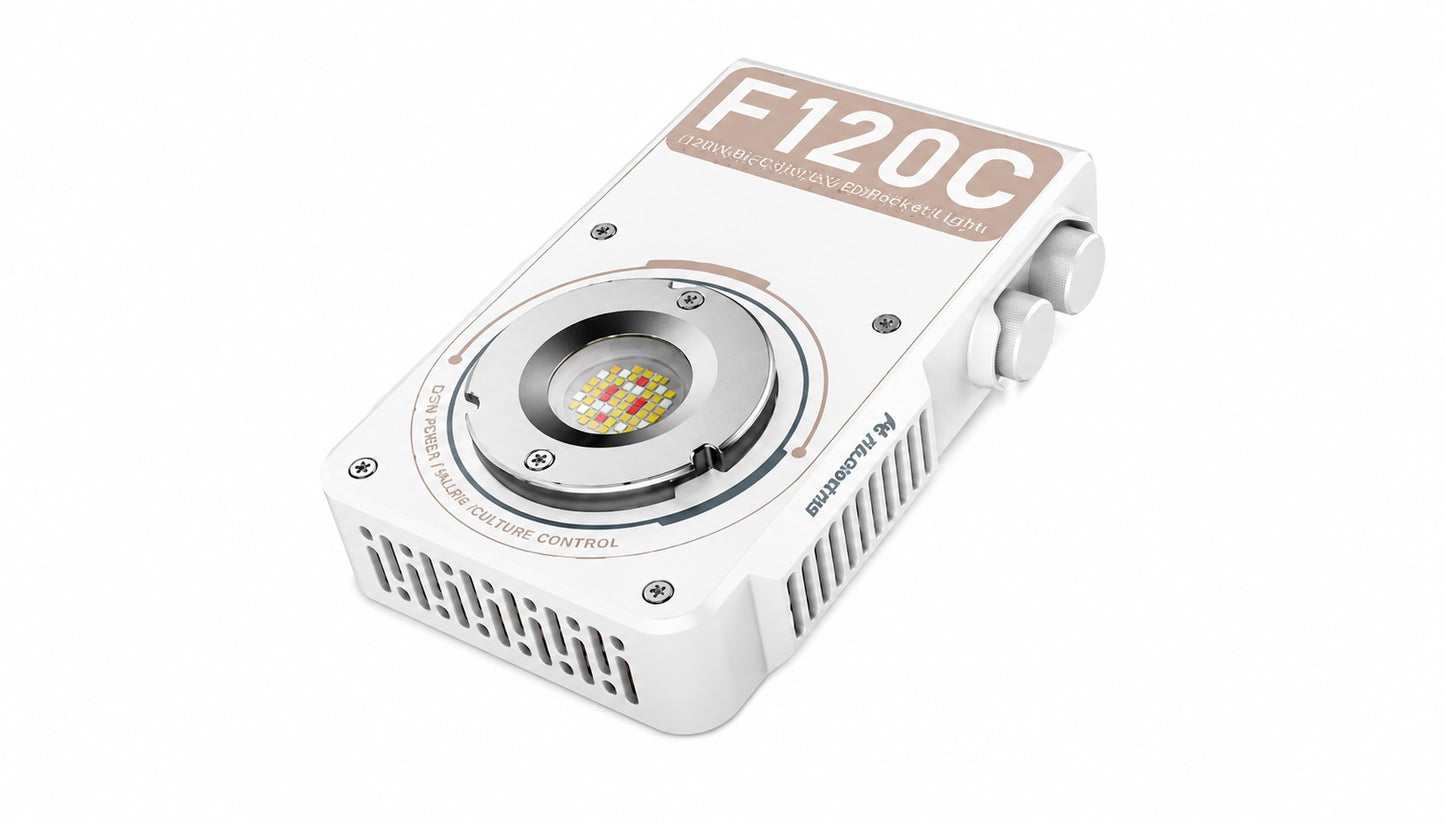 Falcon eyes rgbww cob pocket led lamp set f120c