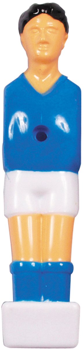 Buffalo tafelvoetbal pop 13 mm blauw wit 4 stuks