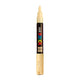 Pennarello Uni Posca 1mc beige - punta conica - 1 mm