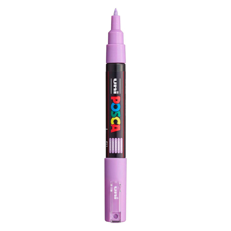 Uni posca verfmarker 1mc lavendel - conische punt - 1 mm