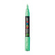 UNI-POSCA POSCA MARKER, AFM PC-1M, spessore della linea 0,7 mm, extrafine, verde chiaro, 1 pezzo