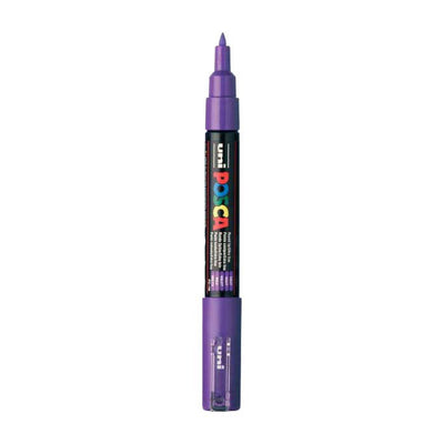 UNI-POSCA POSCA Marker, AFM PC-1M, spessore della linea 0,7 mm, extra-fin, viola, 1 pezzo