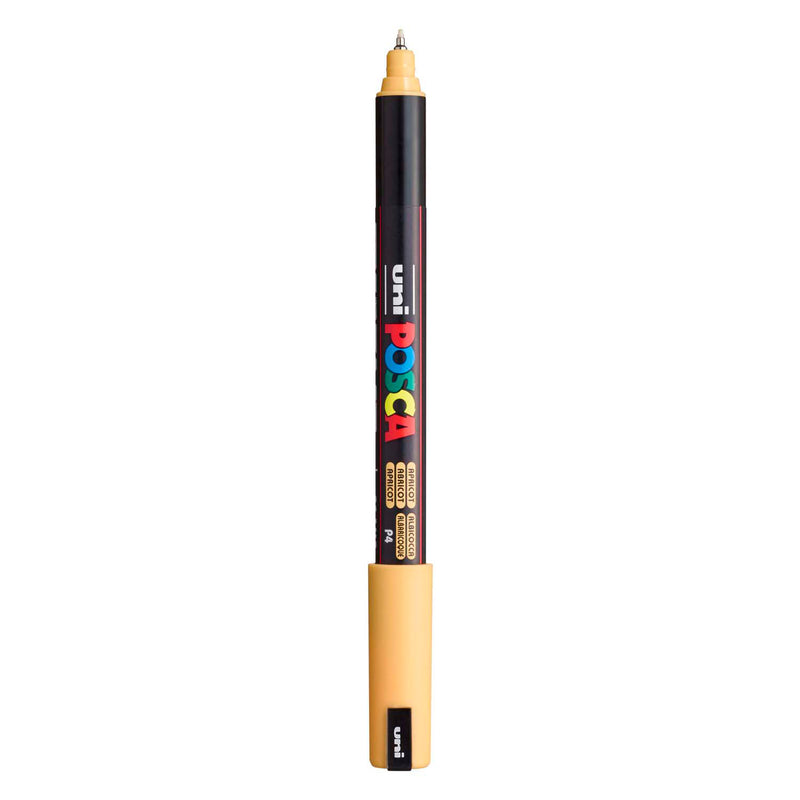 Uni posca marker pc-1mr abrikoos - extra fine 0,7mm